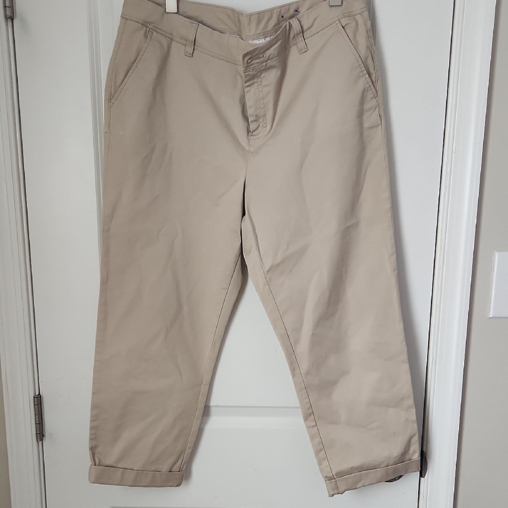 Le Tigre Women's Tan Capris